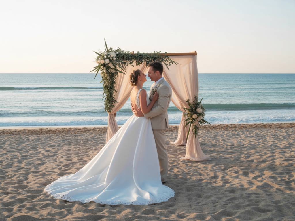 Mariage en bord de mer : comment organiser une cérémonie élégante et inoubliable sur la plage