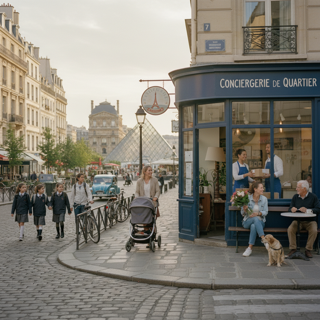 Conciergerie de quartier à paris 1 les avantages pour les résidents