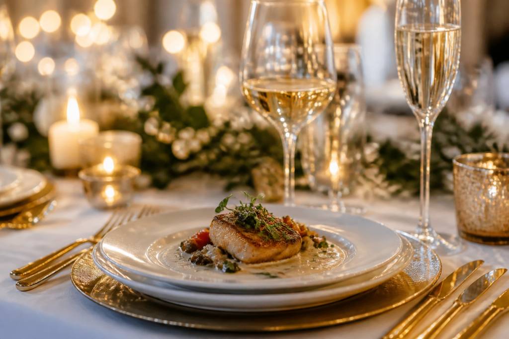 Menu 31 décembre : idées gourmandes pour un réveillon de mariage réussi
